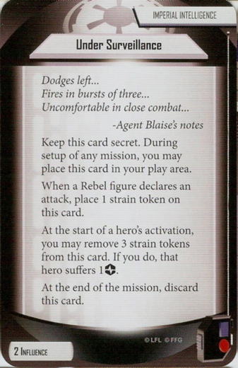 Agent Blaise card: /images/agendaDecks/Villain Packs/Under Surveillance.jpg